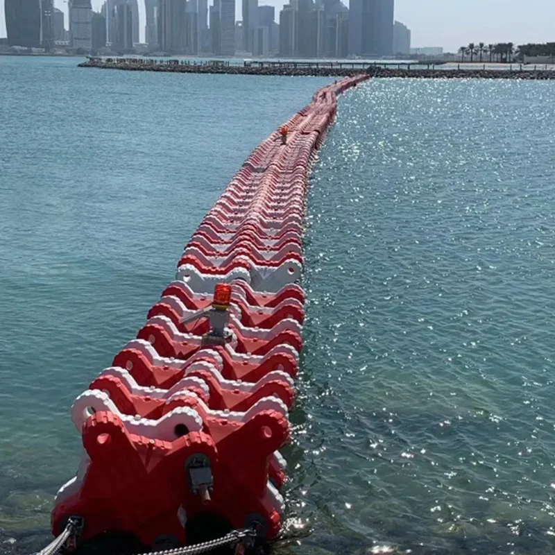 Hot Sale HDPE Floating Breakwater 75x75x28cm White/Red Durable & Easy to Install for Sea or Lake
Hot Sale HDPE Floating Breakwater 75x75x28cm White/Red Durable & Easy to Install for Sea or Lake
