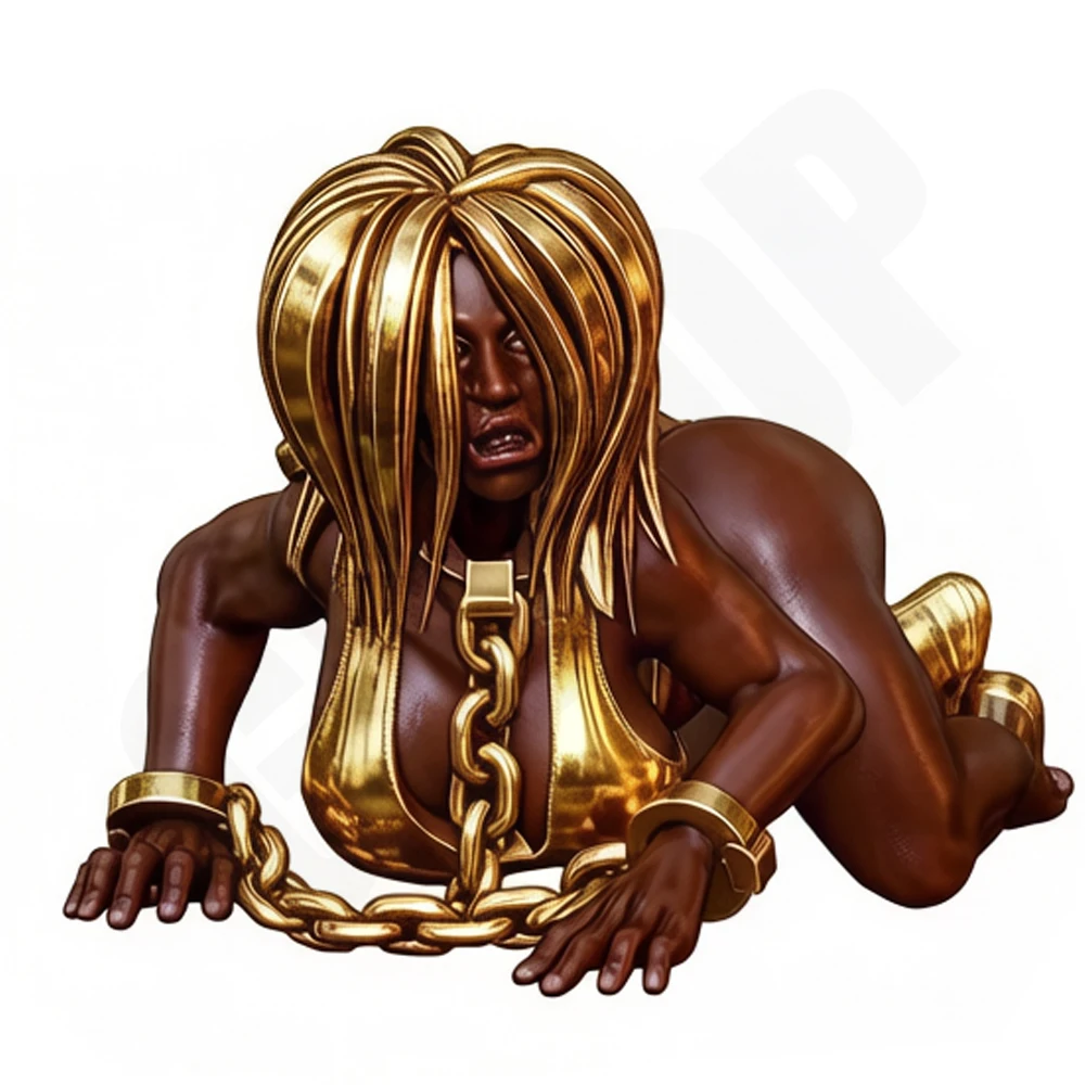 1/24 NSFW Bound Female Figure With Heavy Chains 3D Printed Gray Resin Statue GK Figure Toy Miniature Model Unpainted Unassembled
1/24 NSFW Bound Female Figure With Heavy Chains 3D Printed Gray Resin Statue GK Figure Toy Miniature Model Unpainted Unassembled