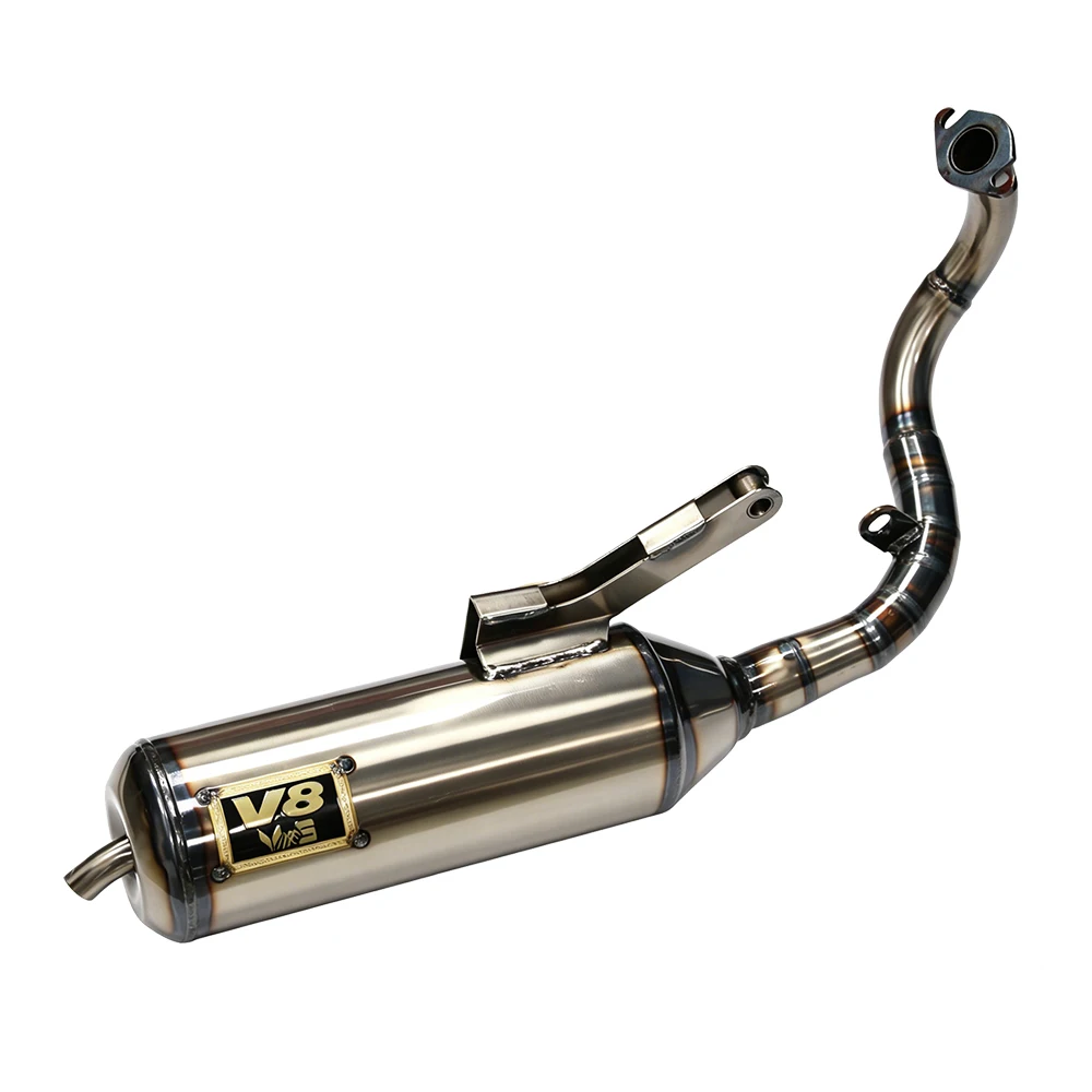 V8 Universal Motorcycle Muffler Modify For Honda DIO AF34/35 ZX Racing Parts 50-100CC Handmade Motor Escape Pipe
V8 Universal Motorcycle Muffler Modify For Honda DIO AF34/35 ZX Racing Parts 50-100CC Handmade Motor Escape Pipe
