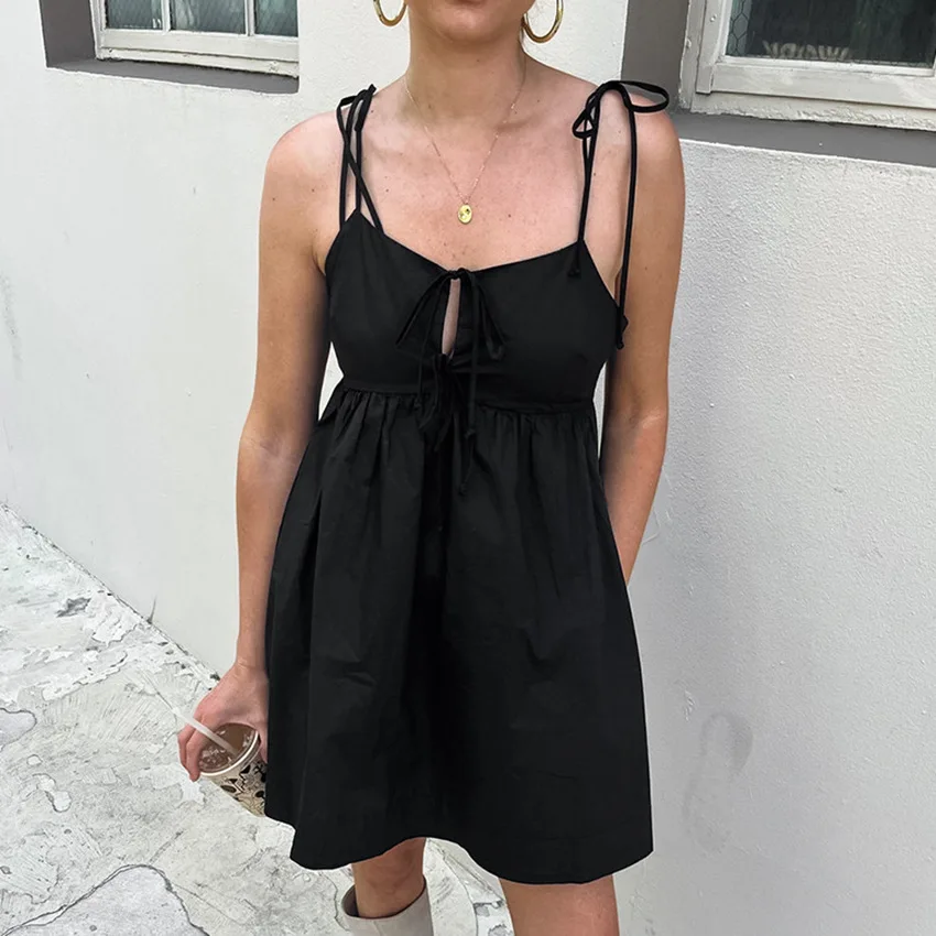 Sexy Strap Off Shoulder Dress 2025 Spring Summer New Fashionable High End Temperament Sleeveless Black Dress for Women
Sexy Strap Off Shoulder Dress 2025 Spring Summer New Fashionable High End Temperament Sleeveless Black Dress for Women