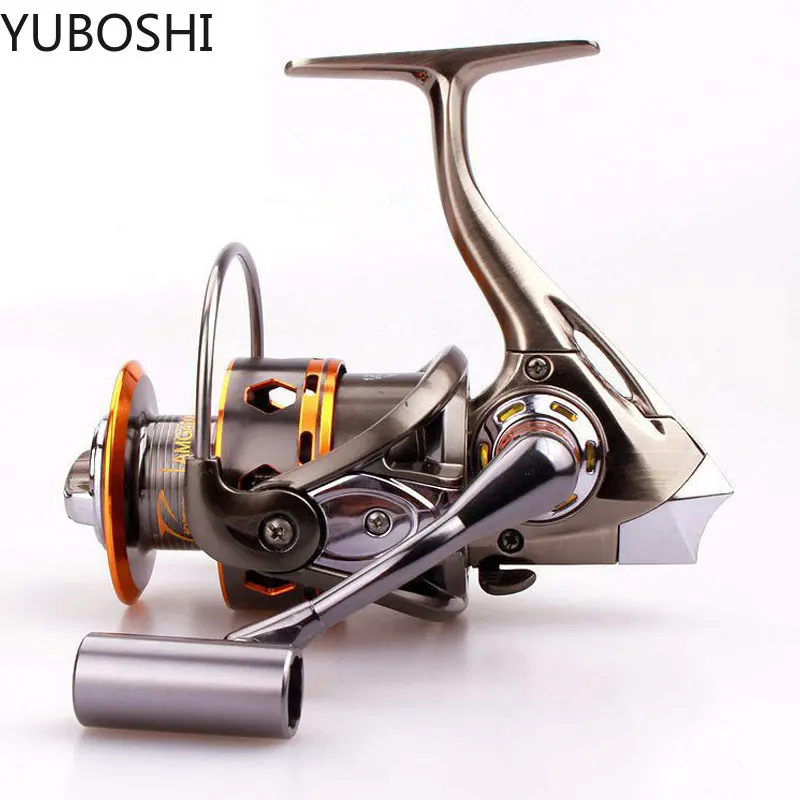 YUBOSHI 3000 4000 5000 AMG-Series Saltwater Bass Fishing Reel 12+1BB Super Wear-resistant All-metal Spinning Reel
YUBOSHI 3000 4000 5000 AMG-Series Saltwater Bass Fishing Reel 12+1BB Super Wear-resistant All-metal Spinning Reel