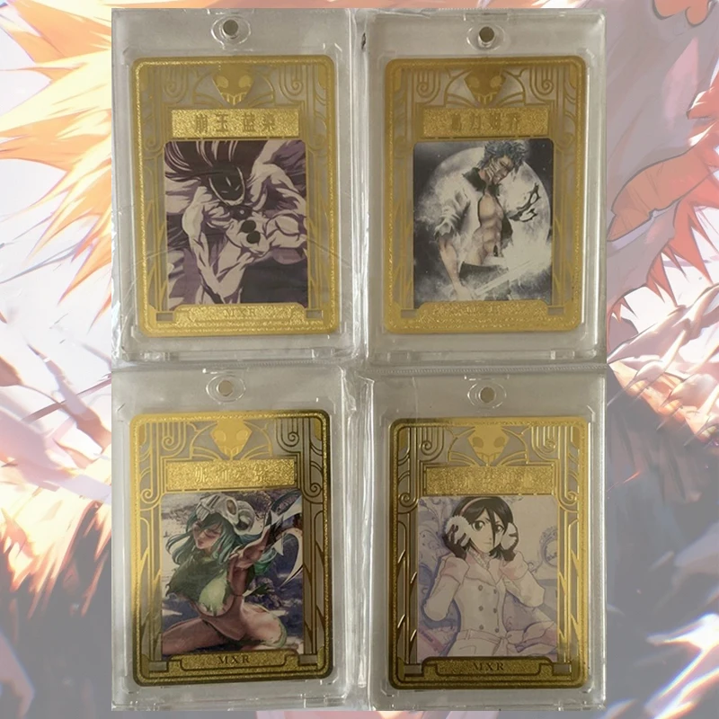 Коллекционные металлические карты Anime Bleach MXR: Кукири Рукия, Неллиэль, Гримджоу. Подарки на Рождество и День рождения, детские игрушки.
Коллекционные металлические карты Anime Bleach MXR: Кукири Рукия, Неллиэль, Гримджоу. Подарки на Рождество и День рождения, детские игрушки.