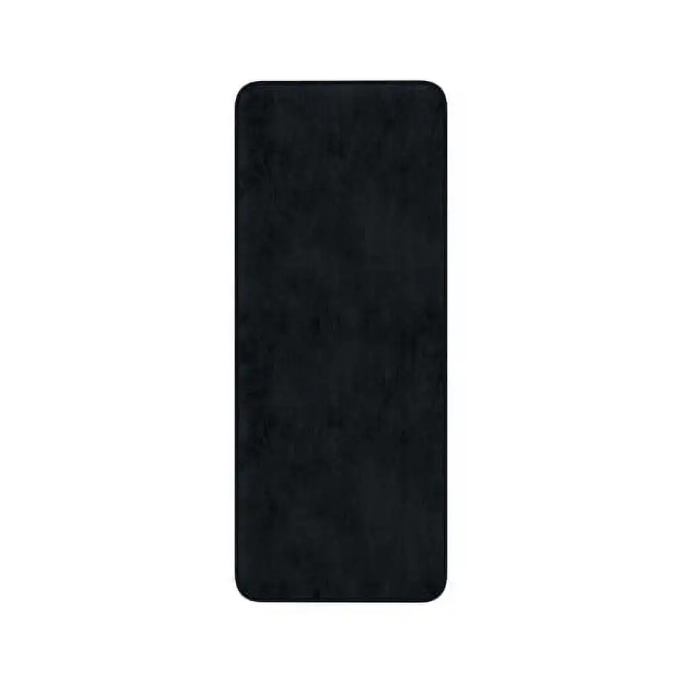 Microfiber Memory Foam Bathmat, Oversized Padded Nonslip Accent Rug, Black
Microfiber Memory Foam Bathmat, Oversized Padded Nonslip Accent Rug, Black