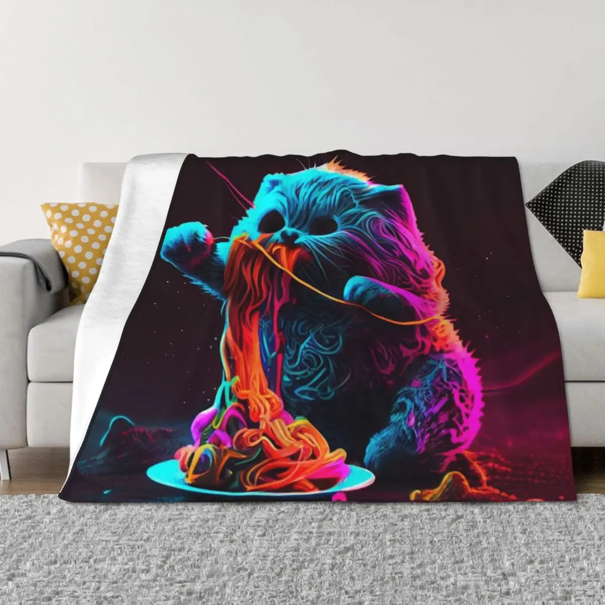 Cat Eating Spaghetti Throw Blanket Blankets For Bed Furrys Hairy Soft Beds Blankets
Cat Eating Spaghetti Throw Blanket Blankets For Bed Furrys Hairy Soft Beds Blankets