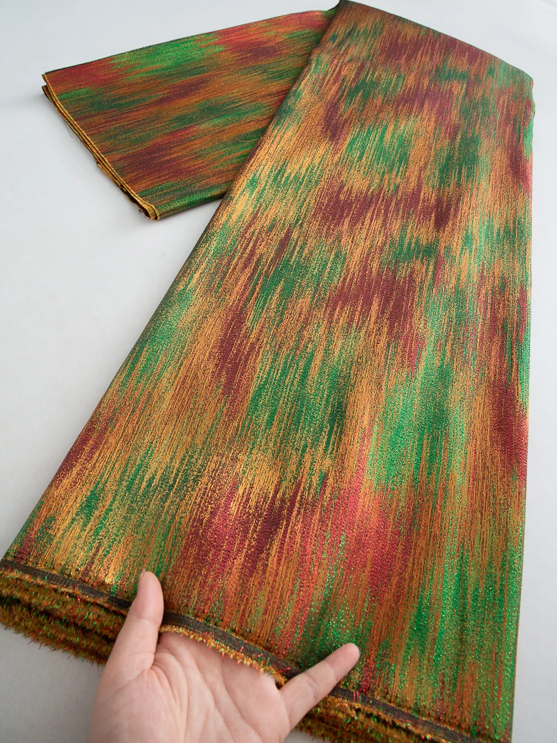 African Gild Jacquard Lace Fabric Organza Lace 2025 High Quality Fabric Australia Cotton 5 Yards for Women Party Dresses TY4529
African Gild Jacquard Lace Fabric Organza Lace 2025 High Quality Fabric Australia Cotton 5 Yards for Women Party Dresses TY4529