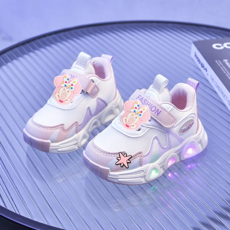 Весенне-осенние новые кроссовки с Микки Маусом для мальчиков и девочек, детская летняя сетчатая обувь Disney для малышей, детская повседневная обувь
Весенне-осенние новые кроссовки с Микки Маусом для мальчиков и девочек, детская летняя сетчатая обувь Disney для малышей, детская повседневная обувь