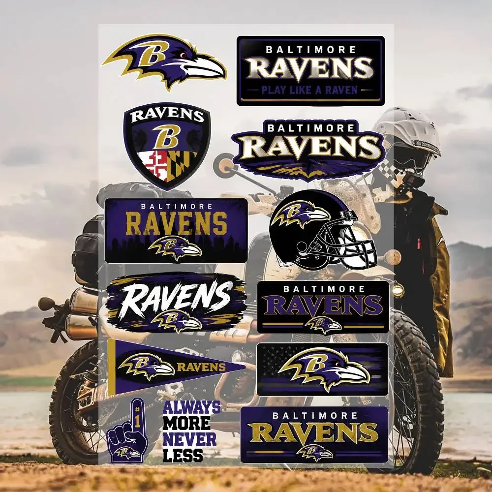 B-A-ltI-more RA-vens Waterproof Vinyl Stickers for Car Motorcycle Bike Skateboard Laptop Bottle Phone
B-A-ltI-more RA-vens Waterproof Vinyl Stickers for Car Motorcycle Bike Skateboard Laptop Bottle Phone