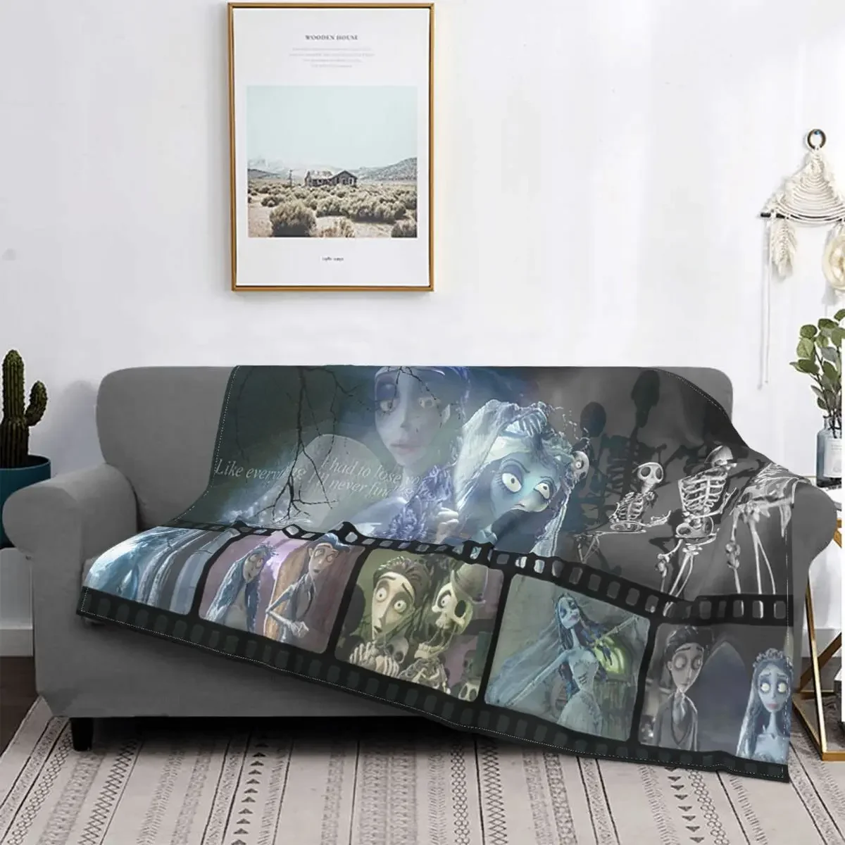 Tim Burton's Corpse Bride Baby Blanket Sofa Cover Fleece Winter Horror Film Breathable Warm Babe Carpets For Bed Car Bedding
Tim Burton's Corpse Bride Baby Blanket Sofa Cover Fleece Winter Horror Film Breathable Warm Babe Carpets For Bed Car Bedding
