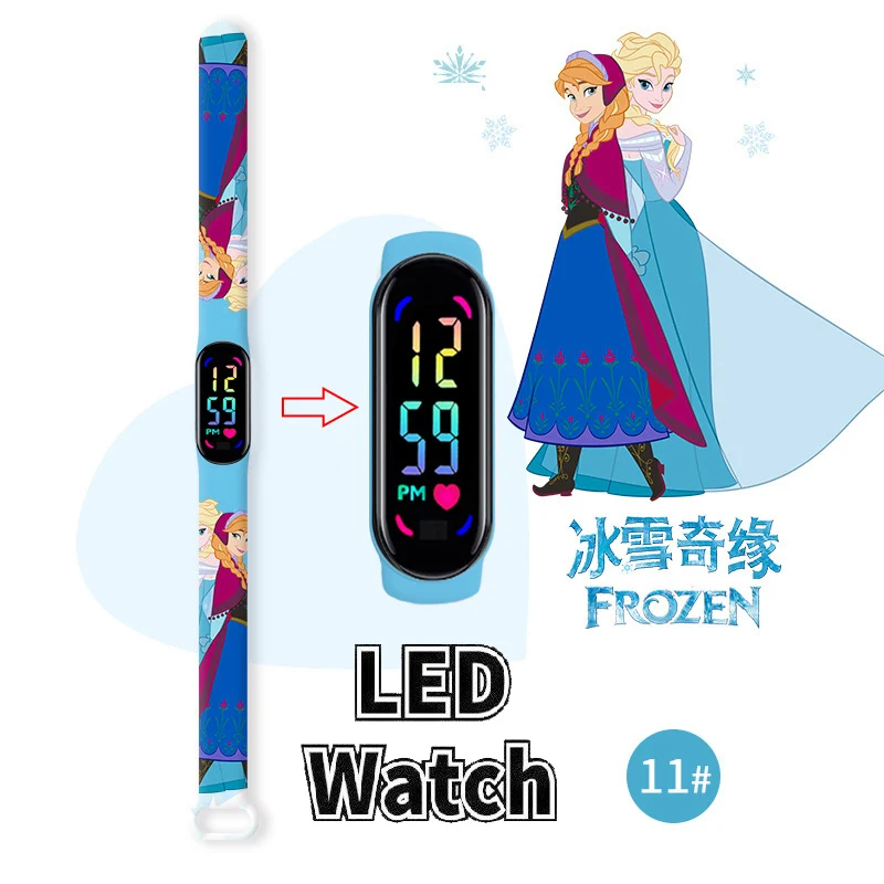 Disney Frozen Children Watches Girls Waterproof Sport Touch Screen Watch for Women Waterproof Digital Clock Bracelet Gifts
Disney Frozen Children Watches Girls Waterproof Sport Touch Screen Watch for Women Waterproof Digital Clock Bracelet Gifts