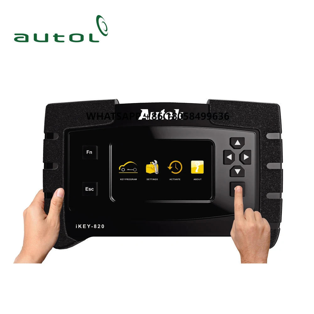 Autek IKey820 Auto Key Programmer Professional Car Key Programming Tools for Locksmith and Garage or Car Body Repair Centers
Autek IKey820 Auto Key Programmer Professional Car Key Programming Tools for Locksmith and Garage or Car Body Repair Centers