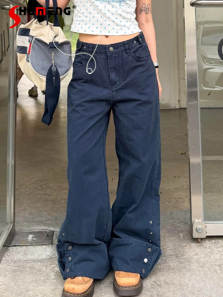 Over Size Trendy Tooling Jeans Women's 2026 Spring New High Street Chic Denim Pants Ladies Loose Comfort Straight Denim Trousers
Over Size Trendy Tooling Jeans Women's 2026 Spring New High Street Chic Denim Pants Ladies Loose Comfort Straight Denim Trousers