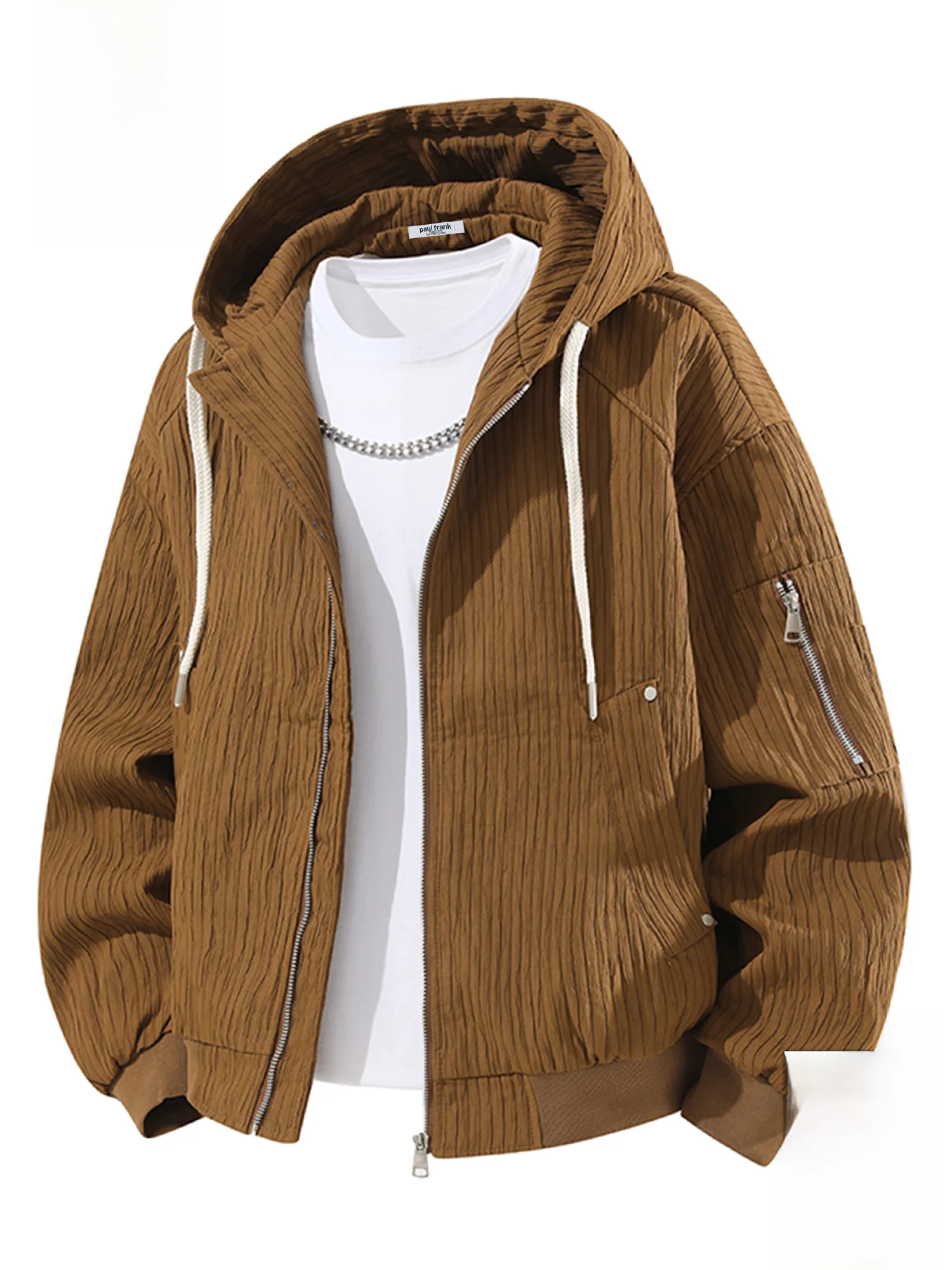 Loose Fit Monkey Hooded Workwear Jaet Men's Spring 2026 New Vintage Casual Outerwear Polyester Fiber Long Sve...
Loose Fit Monkey Hooded Workwear Jaet Men's Spring 2026 New Vintage Casual Outerwear Polyester Fiber Long Sve...