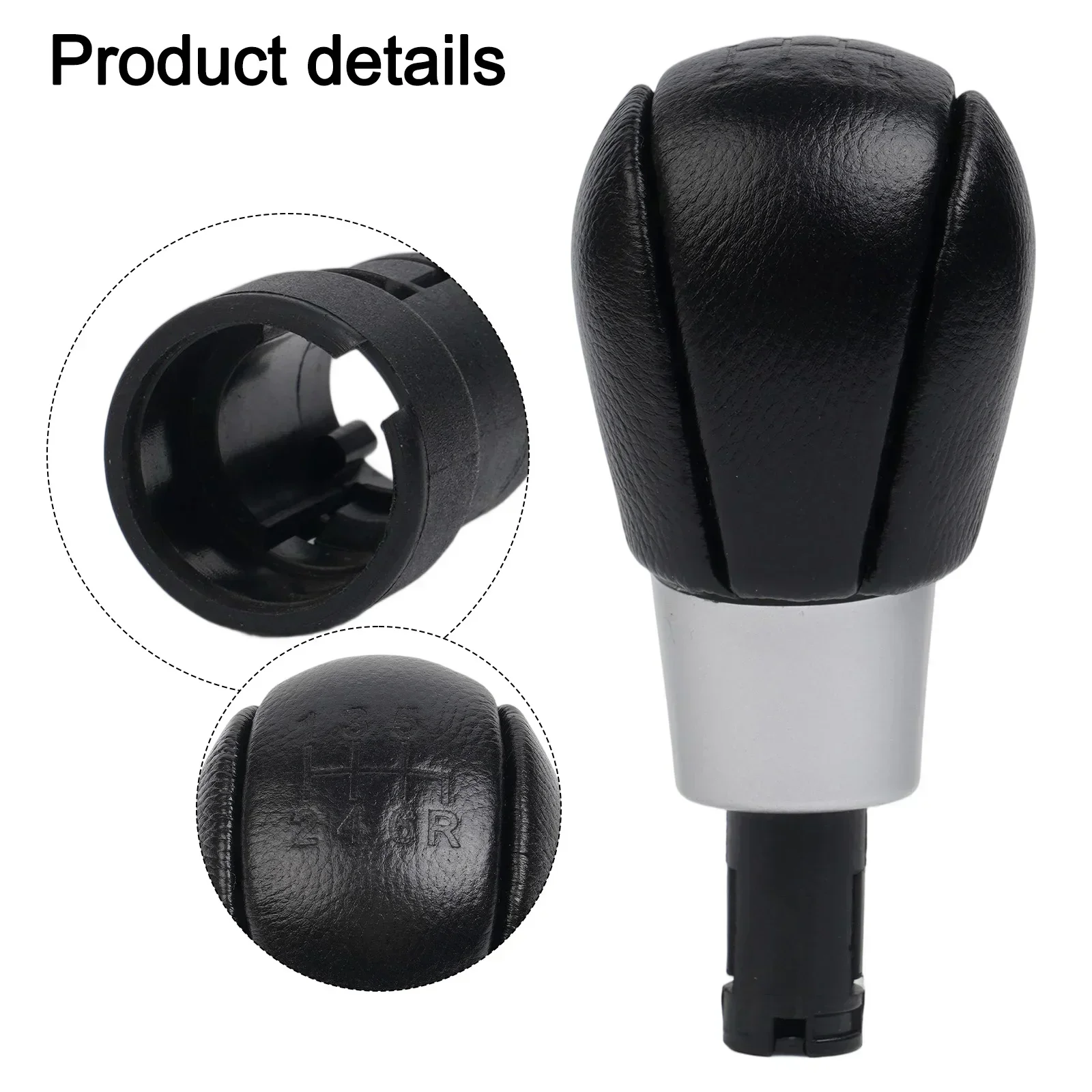 Black Shift Knob Manual Transmission Knob Smooth Gear Changes Stylish Design For Vehicle Interior For Volvo S80
Black Shift Knob Manual Transmission Knob Smooth Gear Changes Stylish Design For Vehicle Interior For Volvo S80