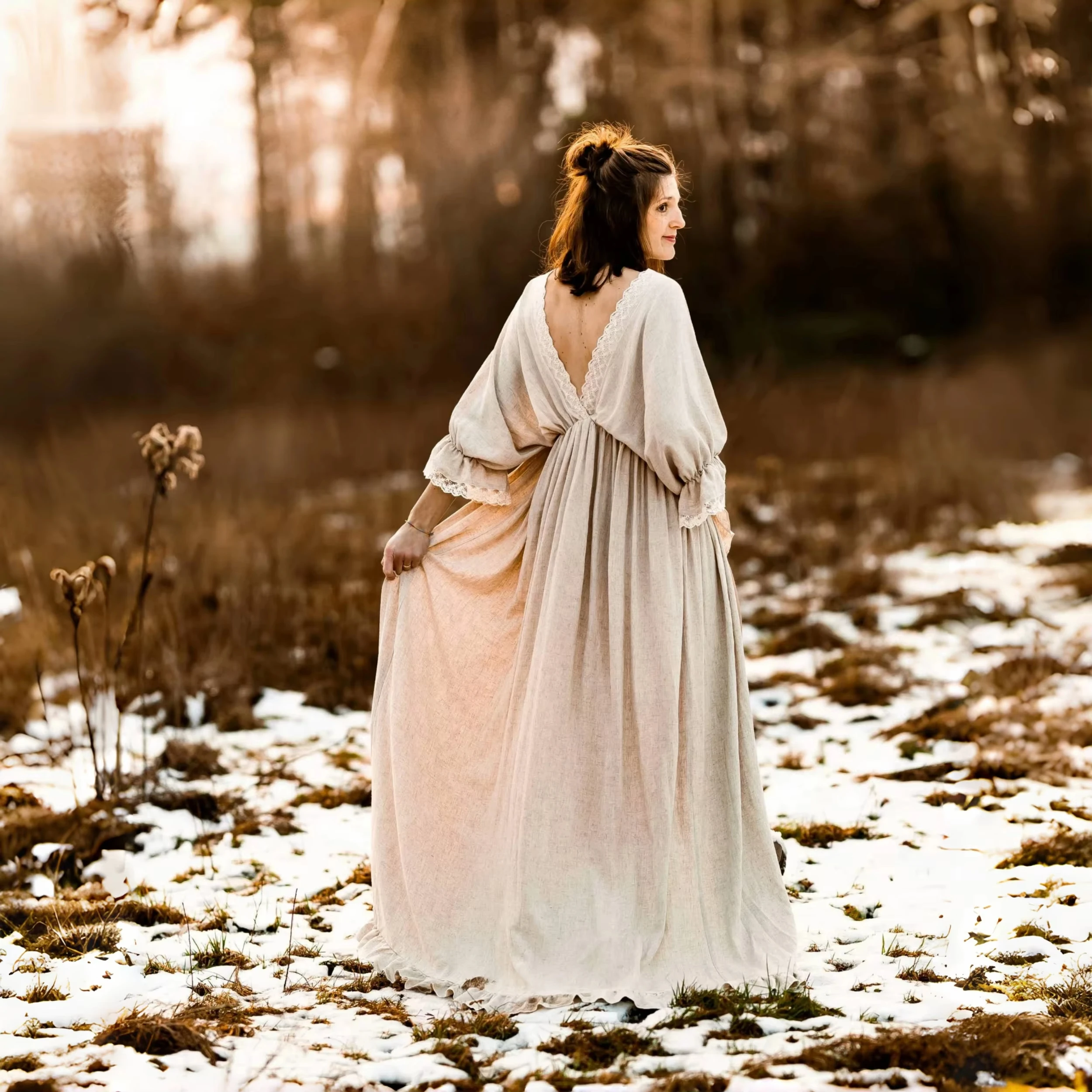 Boho Boutique Maternity Dress Photoshoot Lace V-neck Backless Pregnancy Maxi Gown Baby Shower Premium Photography Clothes
Boho Boutique Maternity Dress Photoshoot Lace V-neck Backless Pregnancy Maxi Gown Baby Shower Premium Photography Clothes