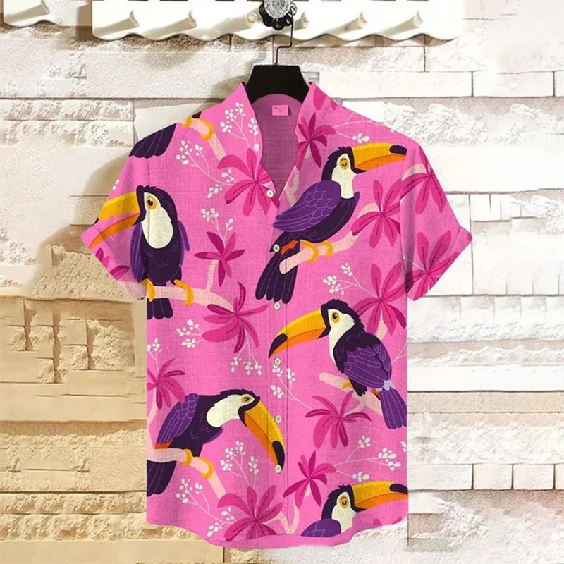 Fashionable men's shirt 3D geometric beach vacation style printed men's casual button short sleeved shirt men's spring/summer to
Fashionable men's shirt 3D geometric beach vacation style printed men's casual button short sleeved shirt men's spring/summer to