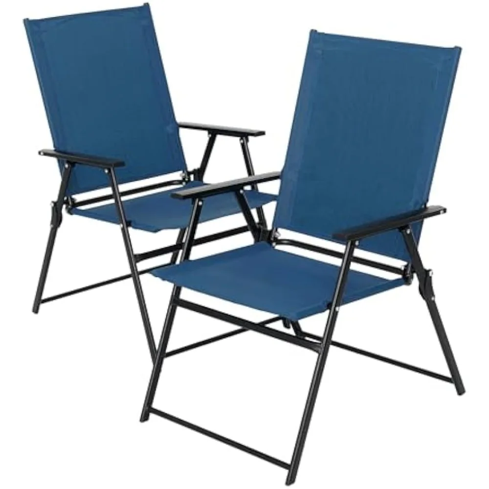 Patio Folding Chairs, Outdoor Portable Dining Chairs for Lawn Garden and Porch,Set of 2 - Dark Blue1
Patio Folding Chairs, Outdoor Portable Dining Chairs for Lawn Garden and Porch,Set of 2 - Dark Blue1