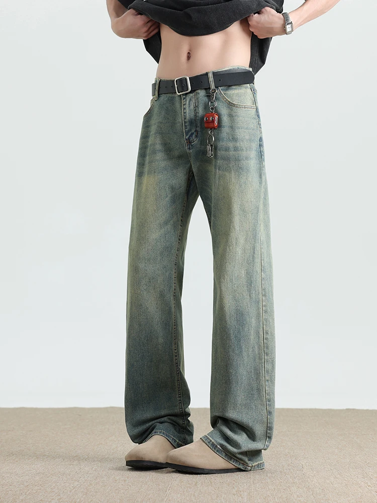 Мужские джинсы в стиле ретро: весенне-осенние, американские, уличные, прямые, повседневные, модные, свободные, длинные брюки
Мужские джинсы в стиле ретро: весенне-осенние, американские, уличные, прямые, повседневные, модные, свободные, длинные брюки