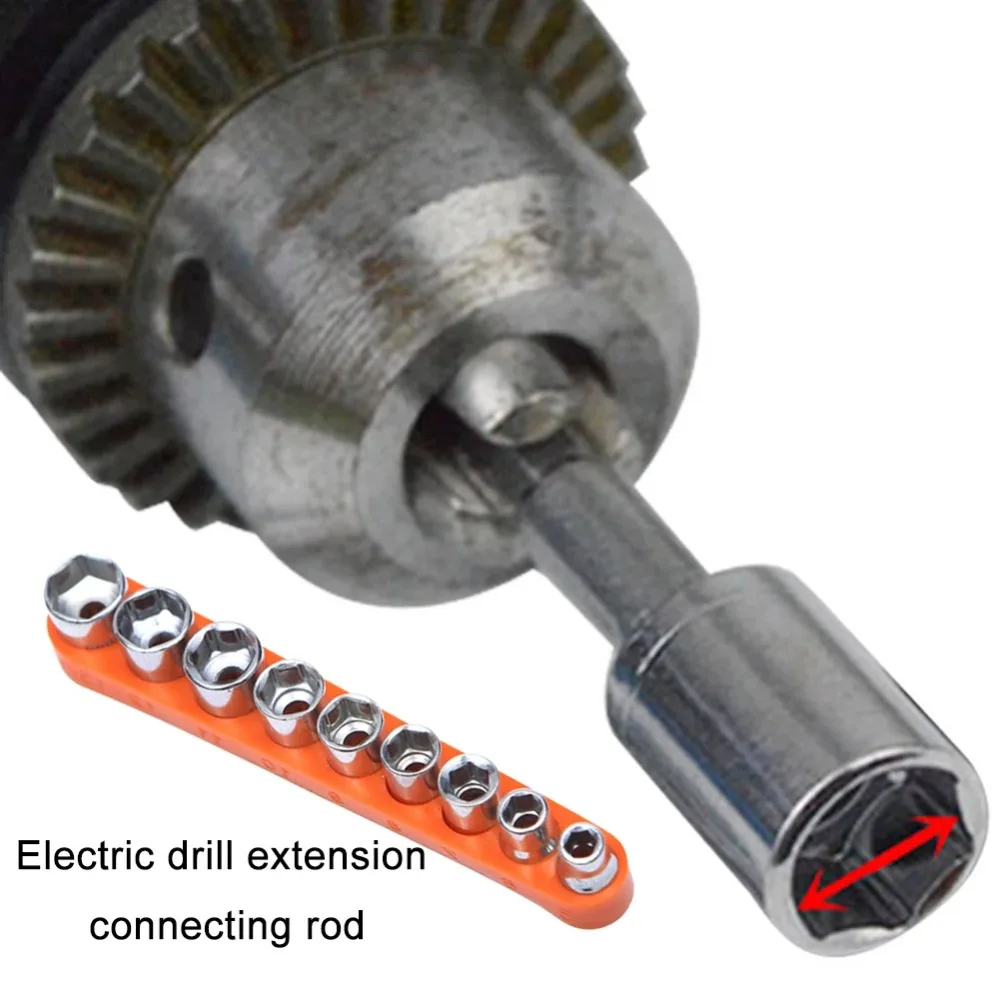 1/4 дюйма с шестигранной головкой, втулка для гаечного ключа, высокая твердость, набор адаптеров для сверла из углеродистой стали, DIY авторемонт, домашний ручной инструмент
1/4 дюйма с шестигранной головкой, втулка для гаечного ключа, высокая твердость, набор адаптеров для сверла из углеродистой стали, DIY авторемонт, домашний ручной инструмент