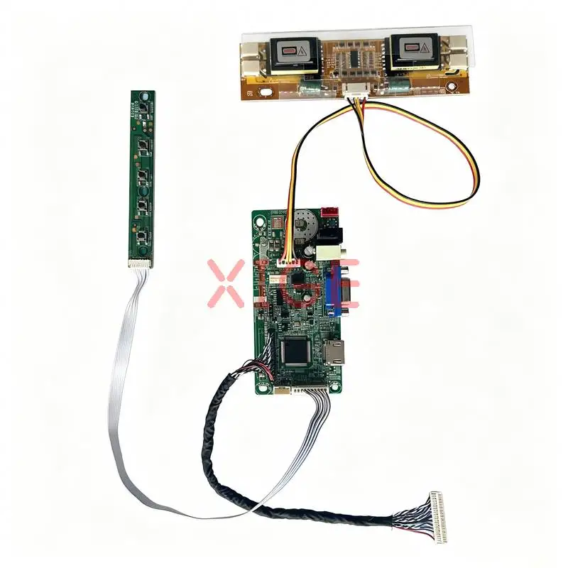 Display Drive Controller Board Fit MT215DW01 M216H1 LM215WF1 LTM215HT02 1920x1080 4-CCFL 1920*1080 VGA+HDMI 30 Pin LVDS Kit DIY
Display Drive Controller Board Fit MT215DW01 M216H1 LM215WF1 LTM215HT02 1920x1080 4-CCFL 1920*1080 VGA+HDMI 30 Pin LVDS Kit DIY