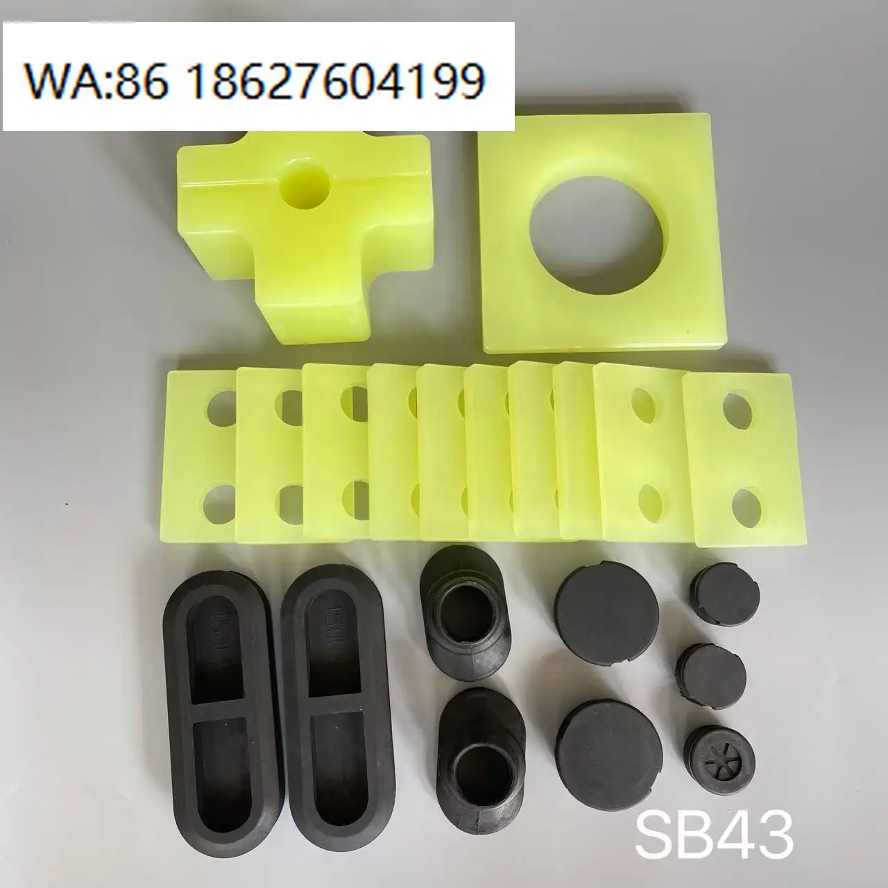 SB30 SB40 SB50 SB81 SB121 Hydraulic Breaker Upper Cushion Side Plate Shock Absorber Spare Parts In Stock
SB30 SB40 SB50 SB81 SB121 Hydraulic Breaker Upper Cushion Side Plate Shock Absorber Spare Parts In Stock