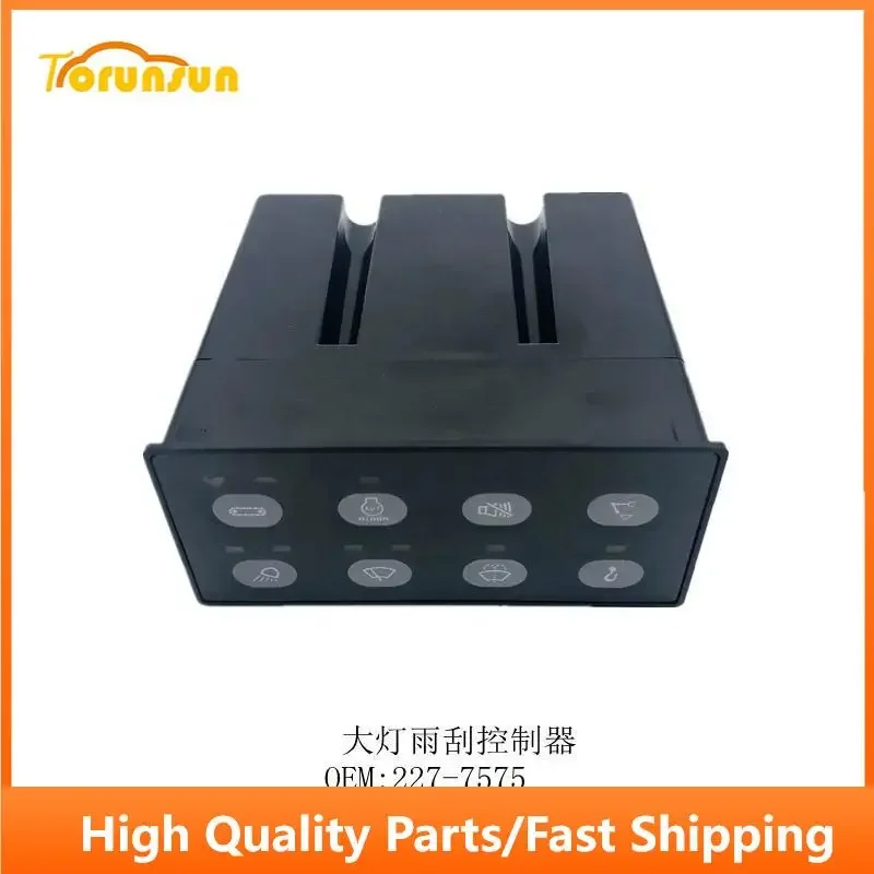 Fits Caterpillar E312D E320D Excavator Head Lamp Wiper Controller 227-7575 Control Panel 2277575
Fits Caterpillar E312D E320D Excavator Head Lamp Wiper Controller 227-7575 Control Panel 2277575