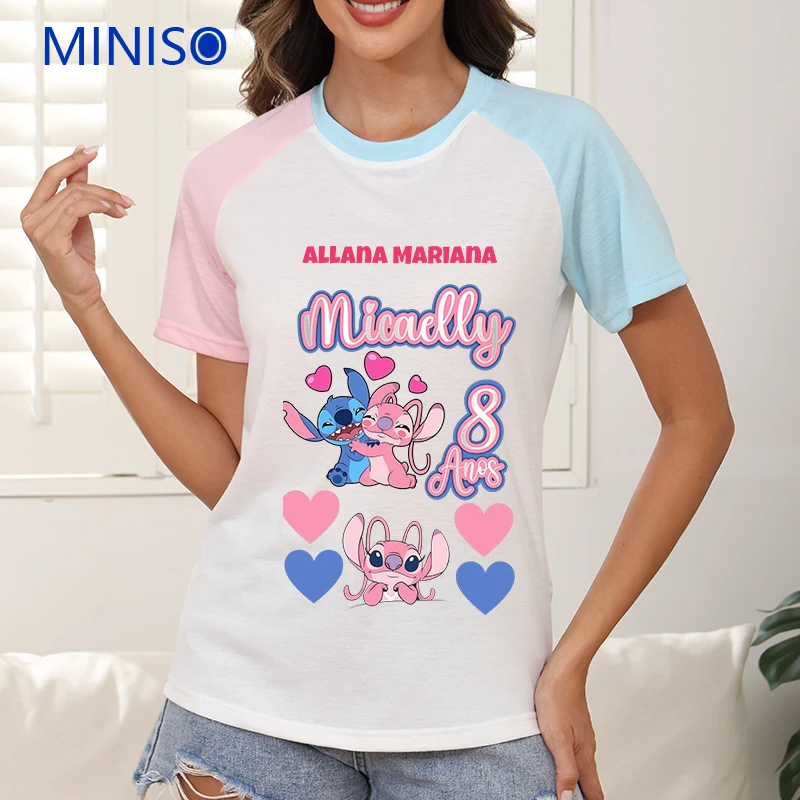Lady Disney Mickey Printed T-shirt For Round Neck Loose Top T-shirt Ladies Large Size Summer Top Women Trends 2025 New Clothing
Lady Disney Mickey Printed T-shirt For Round Neck Loose Top T-shirt Ladies Large Size Summer Top Women Trends 2025 New Clothing