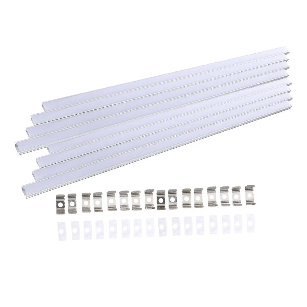 8Sets LED Line Light Housing Aluminum Alloy U Shape Channel Track for Strip Light Diffuser Cover Protector LED Channel
8Sets LED Line Light Housing Aluminum Alloy U Shape Channel Track for Strip Light Diffuser Cover Protector LED Channel
