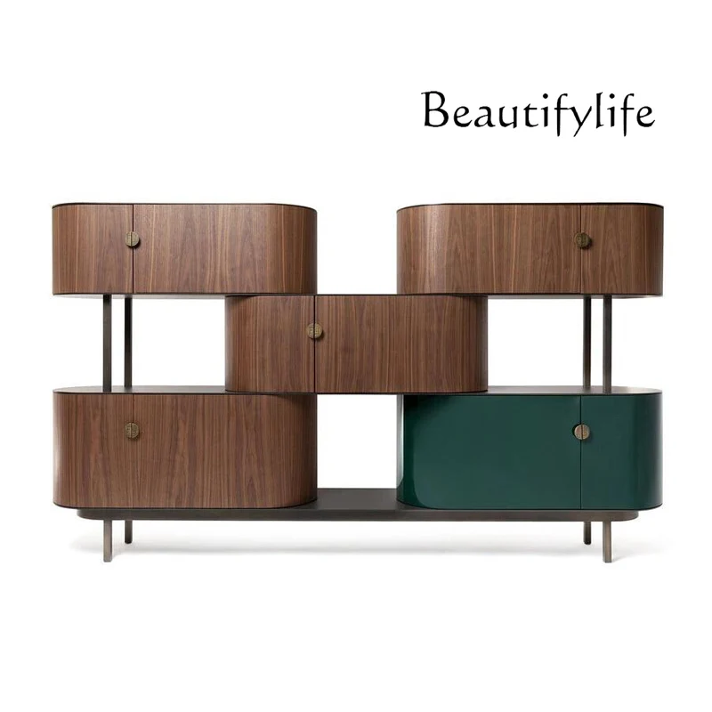 Italian Light Luxury Restaurant Sideboard Cabinet Designer Sample Room High-End Partition Solid Wood Entrance Cabinet
Italian Light Luxury Restaurant Sideboard Cabinet Designer Sample Room High-End Partition Solid Wood Entrance Cabinet