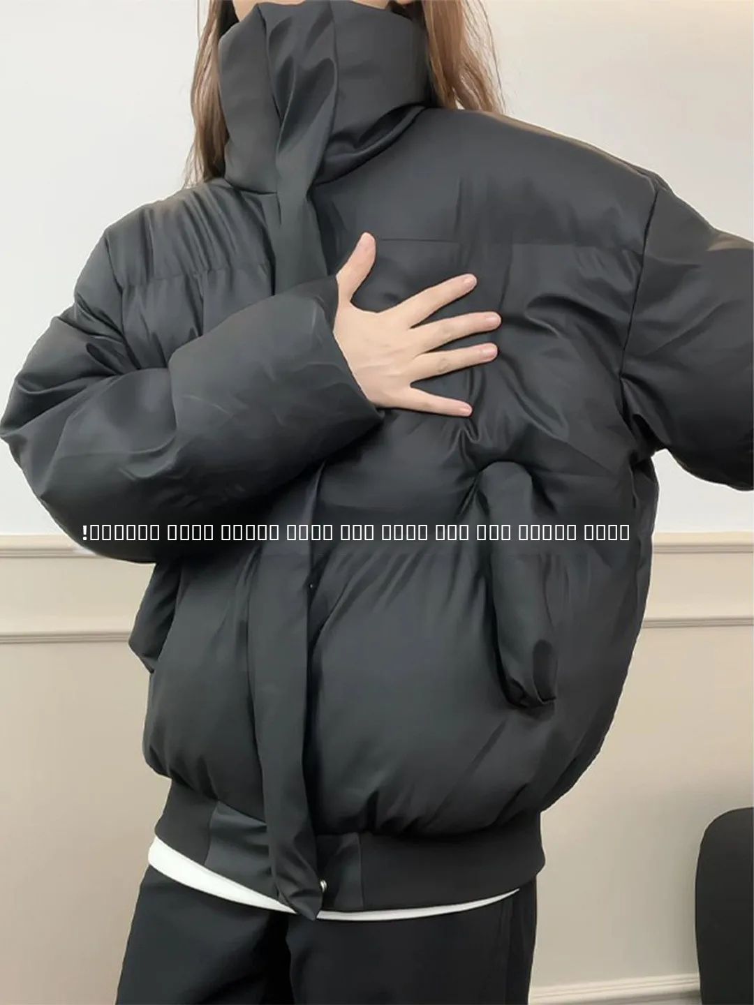 American Sle Stand Collar ort PU Leather Cotton Jaet Men Winter Thiened Windproof Waterproof Bread Coat Loose Couple ...
American Sle Stand Collar ort PU Leather Cotton Jaet Men Winter Thiened Windproof Waterproof Bread Coat Loose Couple ...