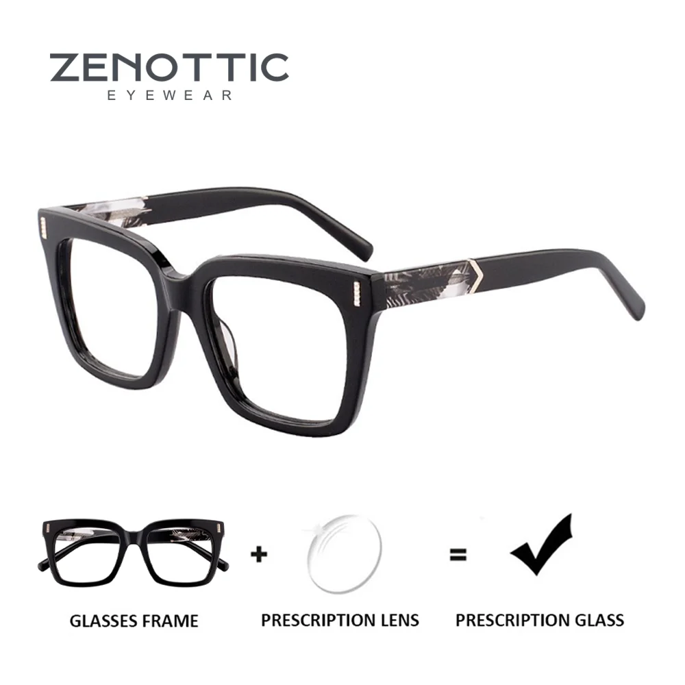 ZENOTTIC Stylish Acetate Butterfly Prescription Glasses for Women Fashion Anti Blue Light Photochromic Optical Eyeglasses
ZENOTTIC Stylish Acetate Butterfly Prescription Glasses for Women Fashion Anti Blue Light Photochromic Optical Eyeglasses