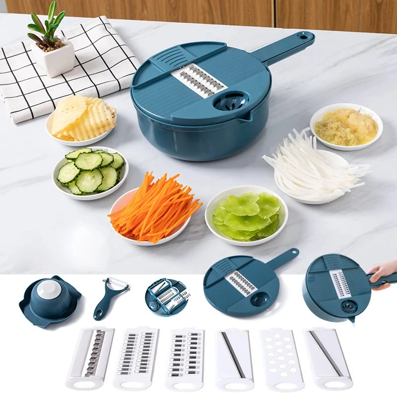 Vegetable Cutter Multi-Functional Potatoes Manually Cut Shred Slicer Grater Kitchenware Acceesories Tools
Vegetable Cutter Multi-Functional Potatoes Manually Cut Shred Slicer Grater Kitchenware Acceesories Tools