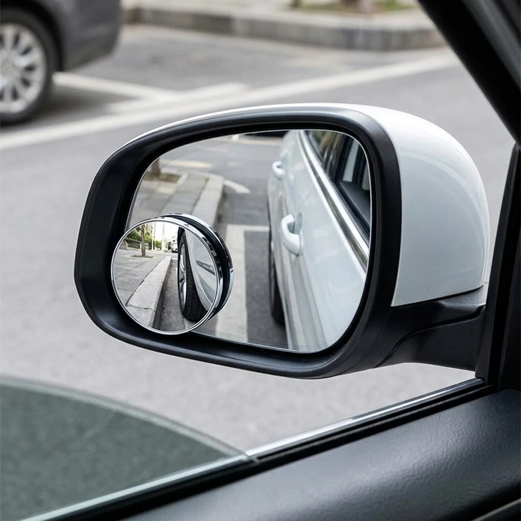 Metal Plated Frameless Mini Convex Mirror 360 Degree Adjustable HD Blind Spot Mirror For Cars
Metal Plated Frameless Mini Convex Mirror 360 Degree Adjustable HD Blind Spot Mirror For Cars