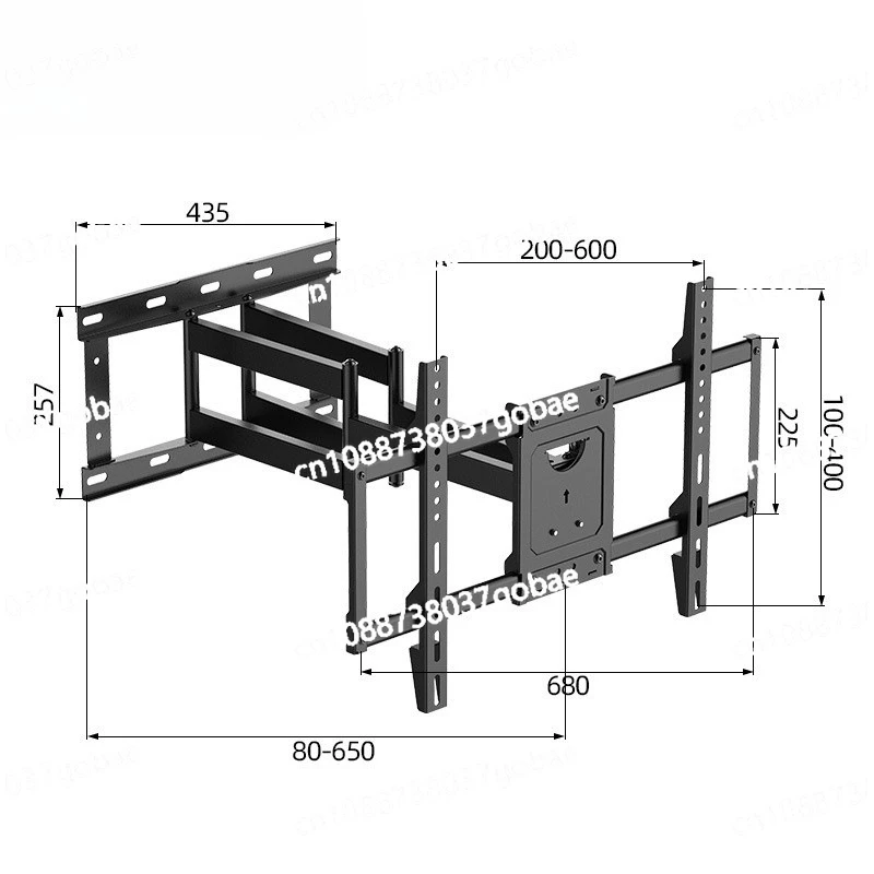 32-86 inch telescopic bracket cross-border platform hot sale large screen large load-bearing TV hanger
32-86 inch telescopic bracket cross-border platform hot sale large screen large load-bearing TV hanger