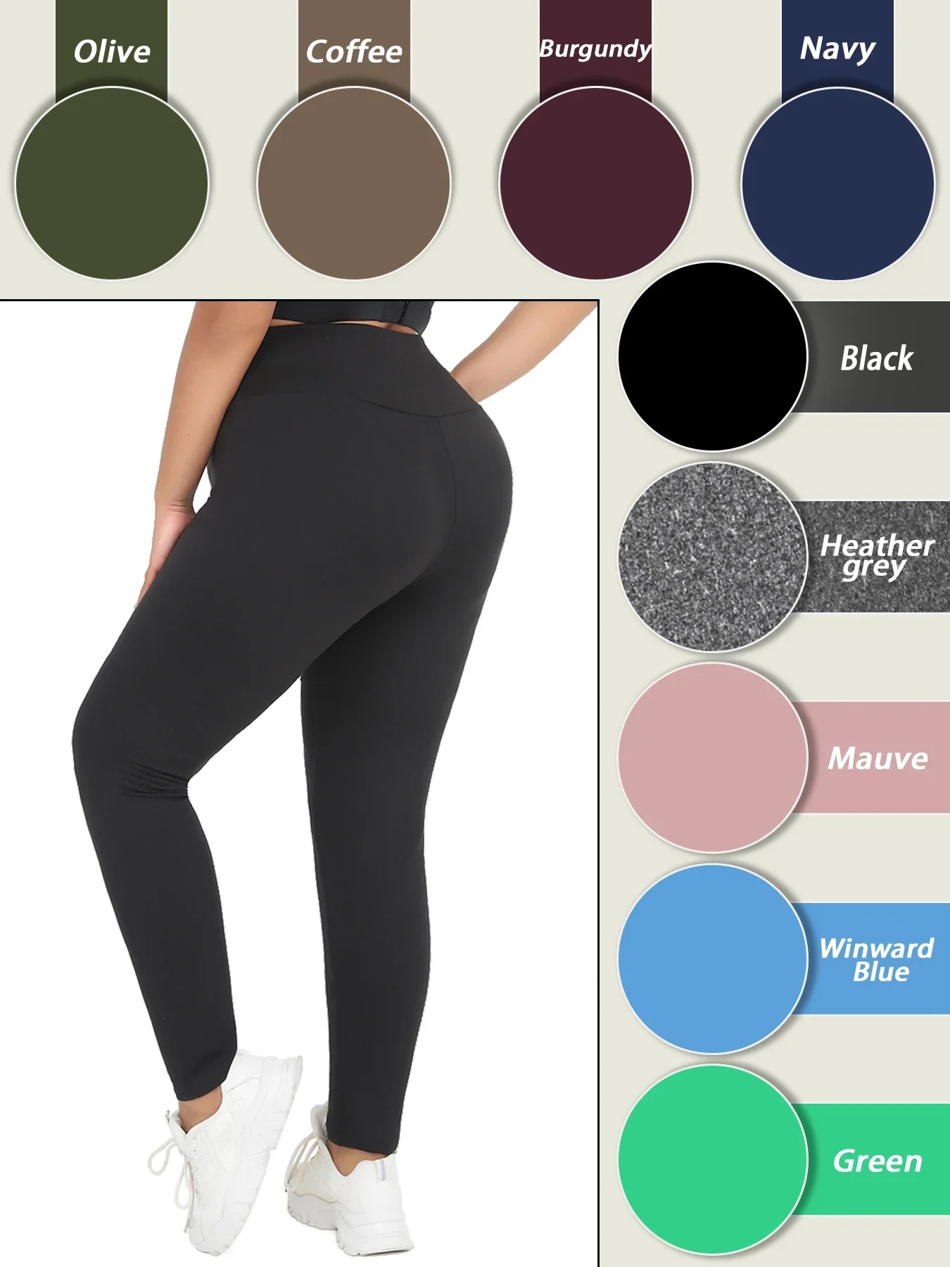 Women's Super Soft Leggings High Waisted Tummy Control No See Through Workout Yoga Running Athletic Push Up Gym Fitness Leggings
Women's Super Soft Leggings High Waisted Tummy Control No See Through Workout Yoga Running Athletic Push Up Gym Fitness Leggings