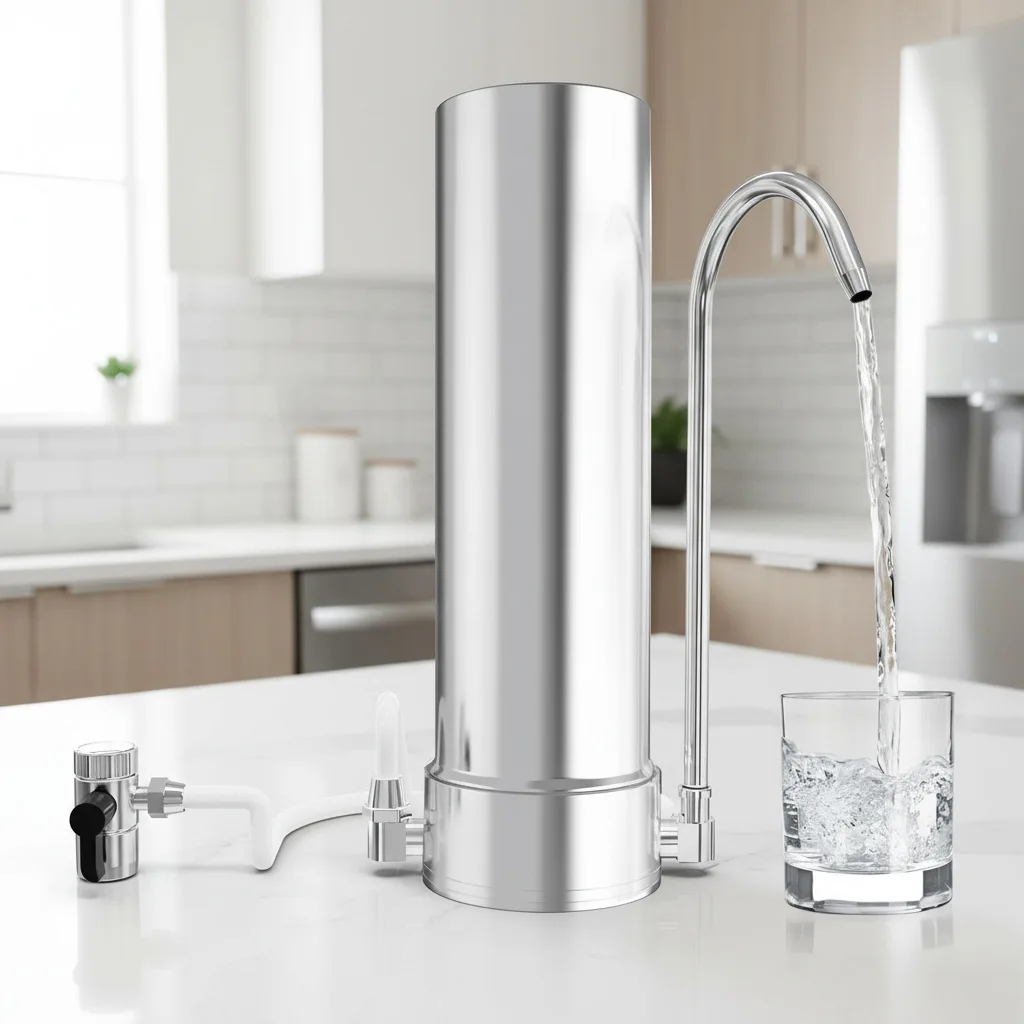 Drill-free Movable Countertop Ultrafiltration Water Purifier, Food-grade 304 Stainless Steel Shell Direct Drinking Water Filter
Drill-free Movable Countertop Ultrafiltration Water Purifier, Food-grade 304 Stainless Steel Shell Direct Drinking Water Filter