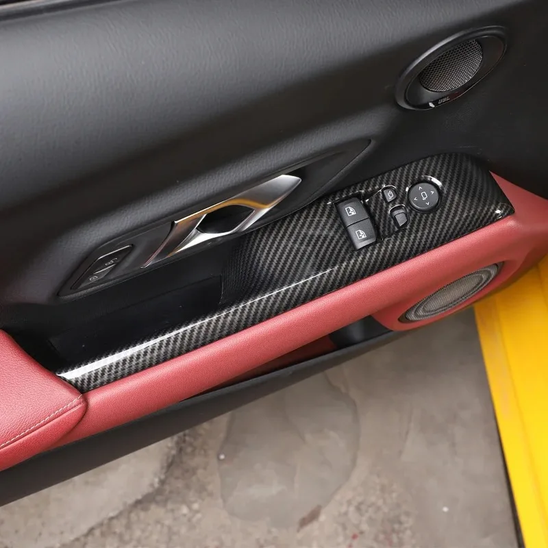 For Toyota GR Supra A90 19-25 Interior Car Accessrories ABS Carbon Fiber Car Center Console Control Panel Navigation Frame Trim 
For Toyota GR Supra A90 19-25 Interior Car Accessrories ABS Carbon Fiber Car Center Console Control Panel Navigation Frame Trim