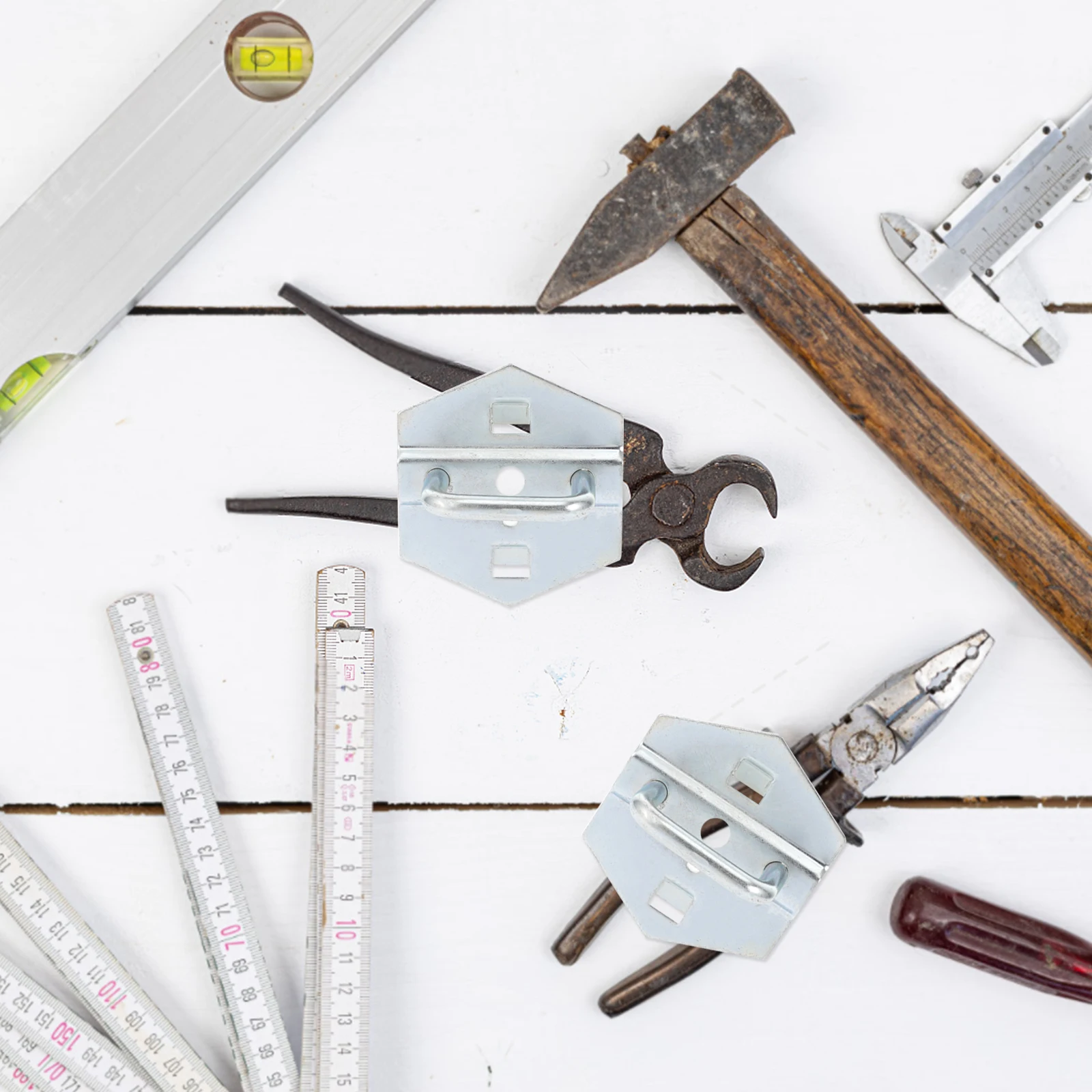 6Pcs Pegboard Hanging Hooks Metal U Shaped Pegboard Hooks for Heavy Duty Tool Storage Garage Kitchen Mirror Hanging Hardware
6Pcs Pegboard Hanging Hooks Metal U Shaped Pegboard Hooks for Heavy Duty Tool Storage Garage Kitchen Mirror Hanging Hardware