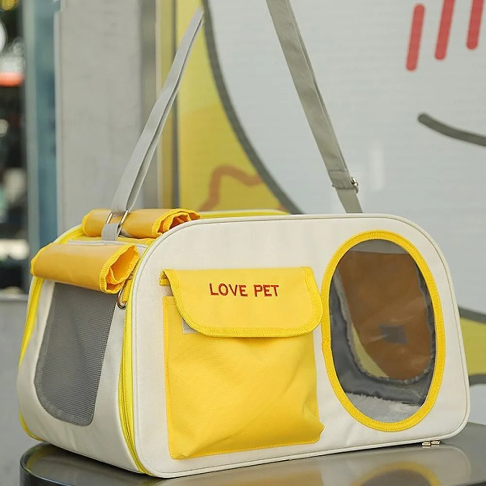 Portable Pet Carrier Backpack Foldable Breathable Cat Carrying Bag Comfortable Large Capacity Pet Shoulder Bag Outdoor Travel
Portable Pet Carrier Backpack Foldable Breathable Cat Carrying Bag Comfortable Large Capacity Pet Shoulder Bag Outdoor Travel