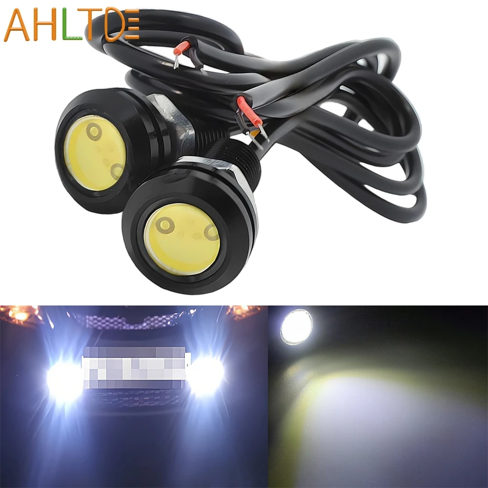 2X Car Led Daytime Running Light 18mm Auto Eagle Eye Lamp Backup Reversing Signal Waterproof Vehicle Head Lantern Multiple Color
2X Car Led Daytime Running Light 18mm Auto Eagle Eye Lamp Backup Reversing Signal Waterproof Vehicle Head Lantern Multiple Color