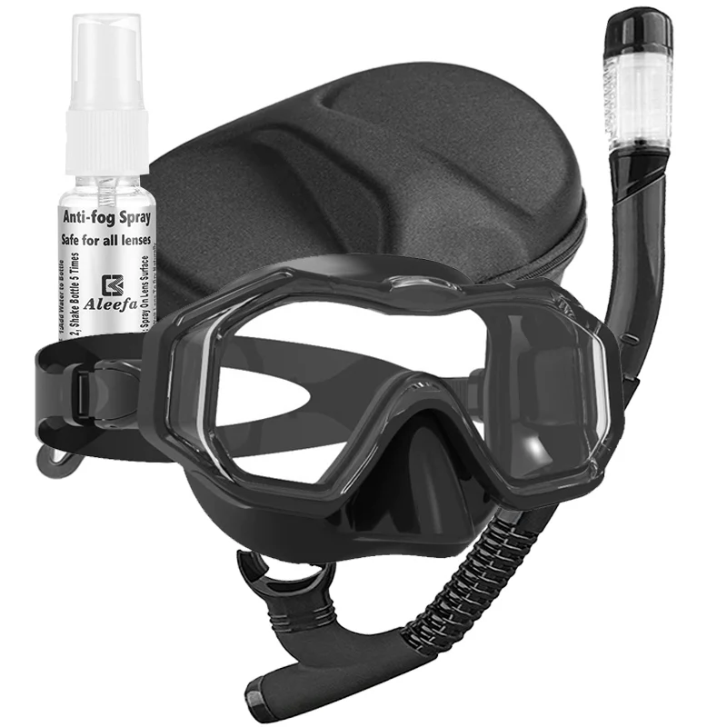 3-Panel Wide-Vision Diving Snorkel Mask Set,Anti-Fog & Leakproof Design for Adults Swimming, Snorkeling & Diving
3-Panel Wide-Vision Diving Snorkel Mask Set,Anti-Fog & Leakproof Design for Adults Swimming, Snorkeling & Diving
