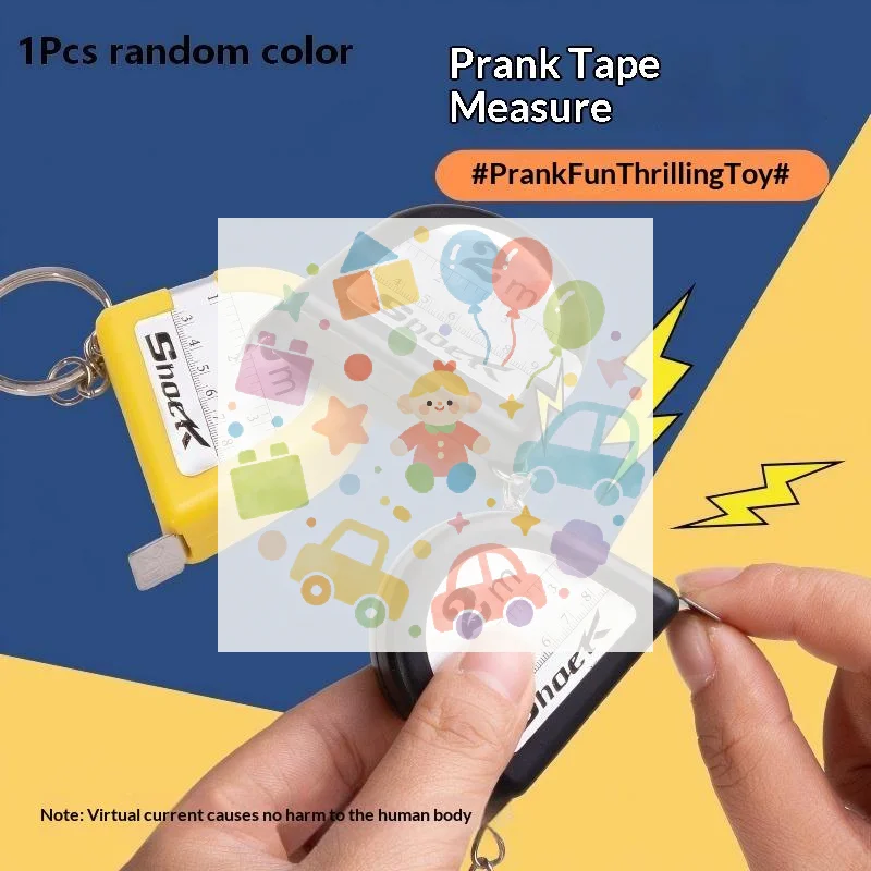 New Electric Shock Tape Measure Prank Toy - Funny Joke Gadget without Measuring Function, April Fools Gift
New Electric Shock Tape Measure Prank Toy - Funny Joke Gadget without Measuring Function, April Fools Gift
