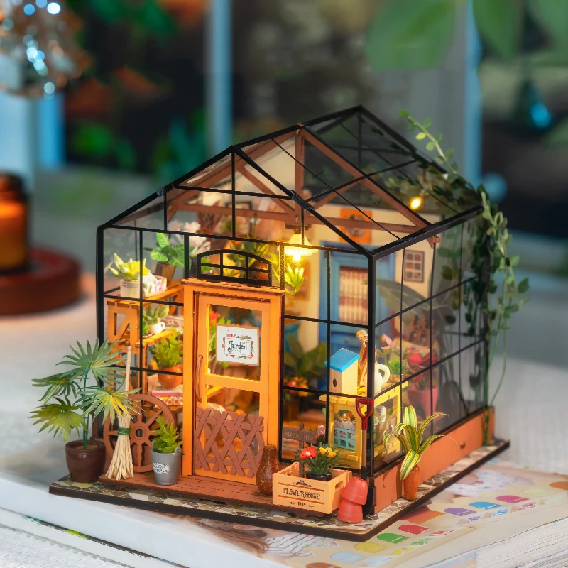 Kathy Flower House DIY Миниатюрный 3D-головоломка Деревянный комплект со светодиодной подсветкой Креативный декор комнаты Подарок на день рождения для взрослых и детей
Kathy Flower House DIY Миниатюрный 3D-головоломка Деревянный комплект со светодиодной подсветкой Креативный декор комнаты Подарок на день рождения для взрослых и детей