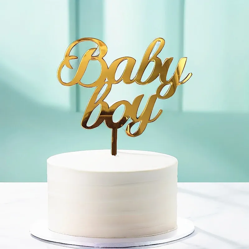 New Boys Girls Happy Birthday Cake Topper Gold Acrylic Kids Birthday Party Cake Toppers for Baby Shower Gift Dessert Decoration
New Boys Girls Happy Birthday Cake Topper Gold Acrylic Kids Birthday Party Cake Toppers for Baby Shower Gift Dessert Decoration