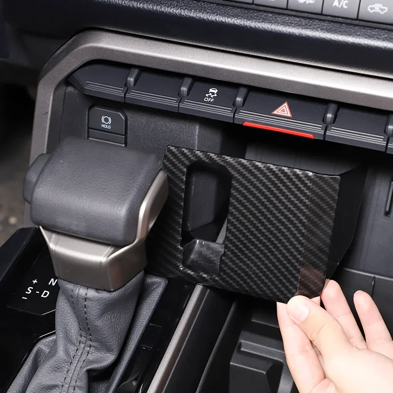 For Toyota Tundra/Sequoia 2022-2023 ABS Carbon Fiber Car Electronic Handbrake Button Frame Cover Trim Sticker Car Accessories
For Toyota Tundra/Sequoia 2022-2023 ABS Carbon Fiber Car Electronic Handbrake Button Frame Cover Trim Sticker Car Accessories