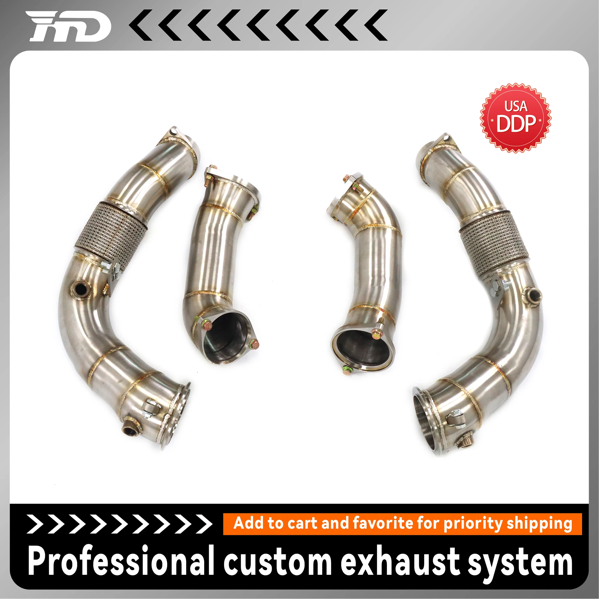 Высокопроизводительная водосточная труба для выхлопной системы BMW M5 F90 LCI HMD без теплозащитного экрана с OPF
Высокопроизводительная водосточная труба для выхлопной системы BMW M5 F90 LCI HMD без теплозащитного экрана с OPF