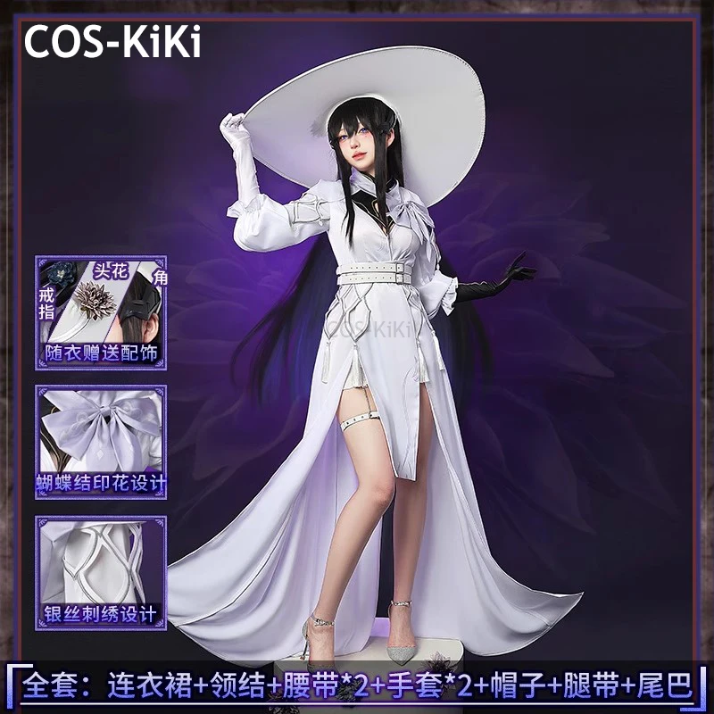 COS-KiKi Honkai: Star Rail Constance игровой костюм элегантное платье униформа косплей костюм Хэллоуин вечерние наряд для ролевых игр женский
COS-KiKi Honkai: Star Rail Constance игровой костюм элегантное платье униформа косплей костюм Хэллоуин вечерние наряд для ролевых игр женский