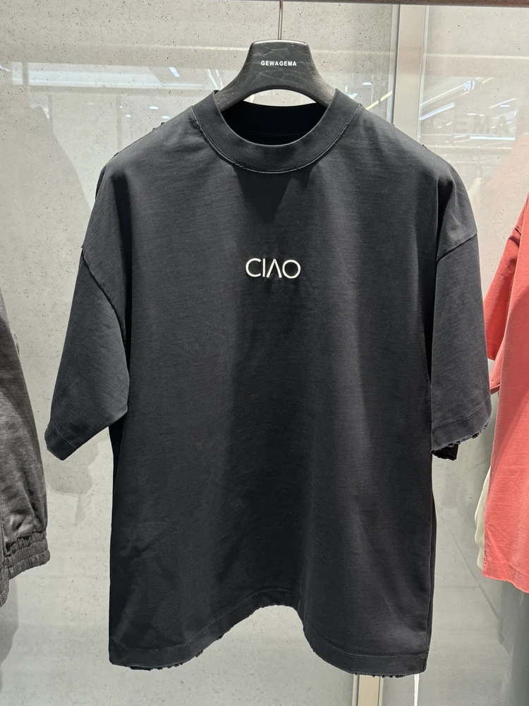 American Sle Heavyweight GEWAGEMA 2026ss Spring Summer New Embroidered Logo Loose Casual ort Sve T-irt Men's
American Sle Heavyweight GEWAGEMA 2026ss Spring Summer New Embroidered Logo Loose Casual ort Sve T-irt Men's