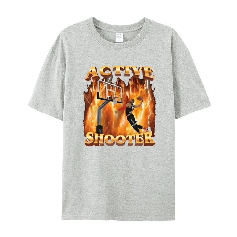 Active Shooter Funny Meme Graphic T-shirt Men's and Women's Fashion Retro Short sleeved T-shirt Casual Large T-shirt Top
Active Shooter Funny Meme Graphic T-shirt Men's and Women's Fashion Retro Short sleeved T-shirt Casual Large T-shirt Top