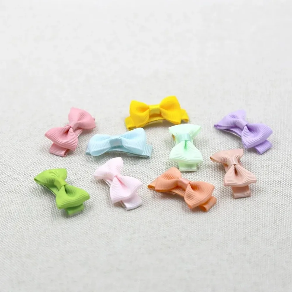 For Kids Girls Hairgrips Ribbon Covered Safety Bows Headwear Hair Accessories 20pcs Mini Hair Bows Solid Colors with Clip
For Kids Girls Hairgrips Ribbon Covered Safety Bows Headwear Hair Accessories 20pcs Mini Hair Bows Solid Colors with Clip