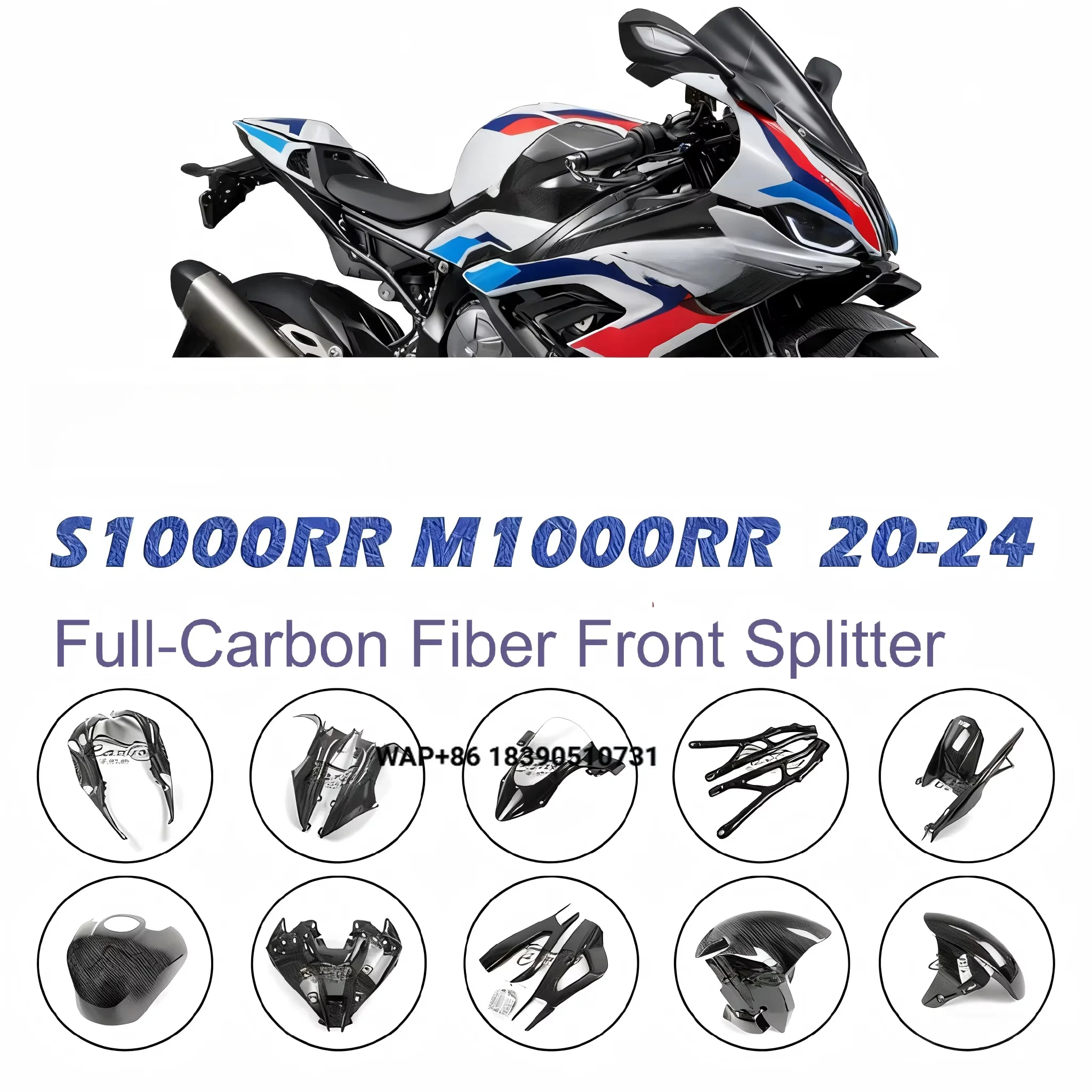 Suitable for S1000RR M1000RR Carbon Fiber Modified Motorcycle Accessories Fairing Full Fairing with Hood and Mudguard
Suitable for S1000RR M1000RR Carbon Fiber Modified Motorcycle Accessories Fairing Full Fairing with Hood and Mudguard